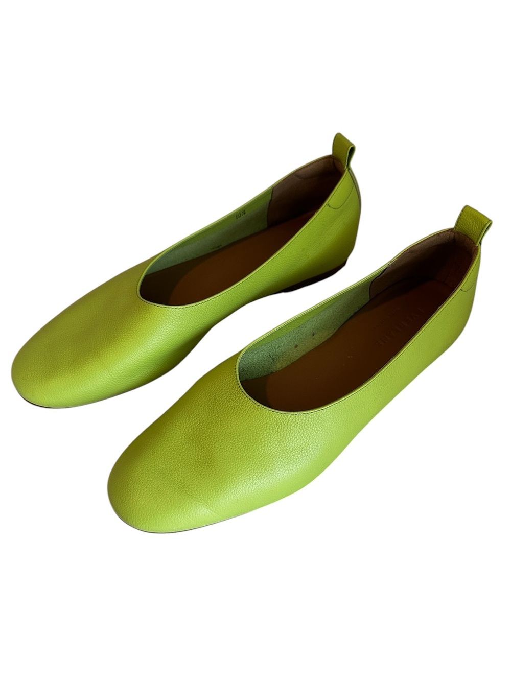 Everlane The Italian Leather Day Glove in Matcha Green sz 10.5
